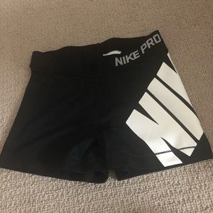 Women’s Small Nike Pro spandex shorts.